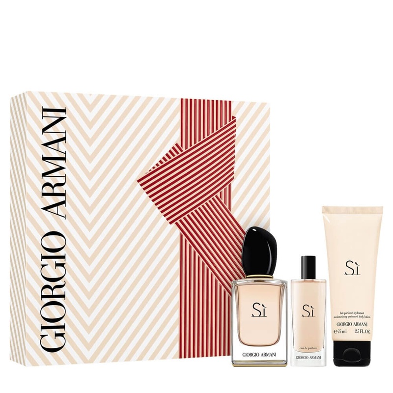 GIORGIO ARMANI – SI GIFT SET SIZES: 50 ML EAU DE PARFUM, 15 ML EAU DE PARFUM, 75 ML BODY LOTION WCGW1104068842