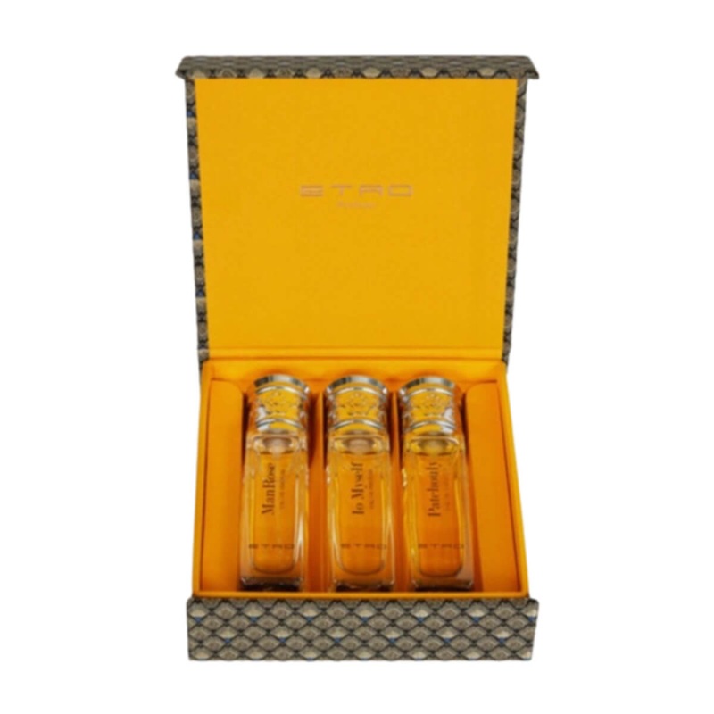 ETRO-Sets-Coffret Three Vapo EDP- Manrose, IO Myself, EDT