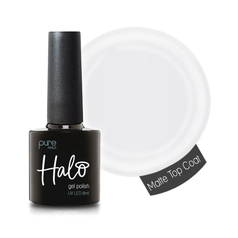 Halo Gel Polish 8ml Matte Top Coat