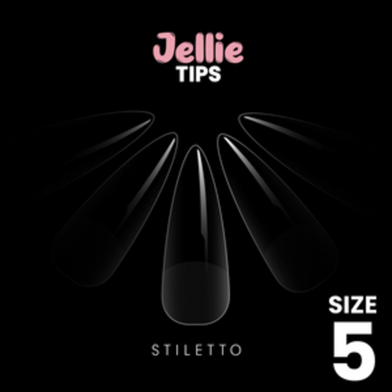 Halo Jellie Nail Tips Stiletto, 50 One Size, All Size’s Available