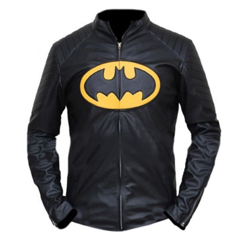 Elite Batman Biker Faux Jacket