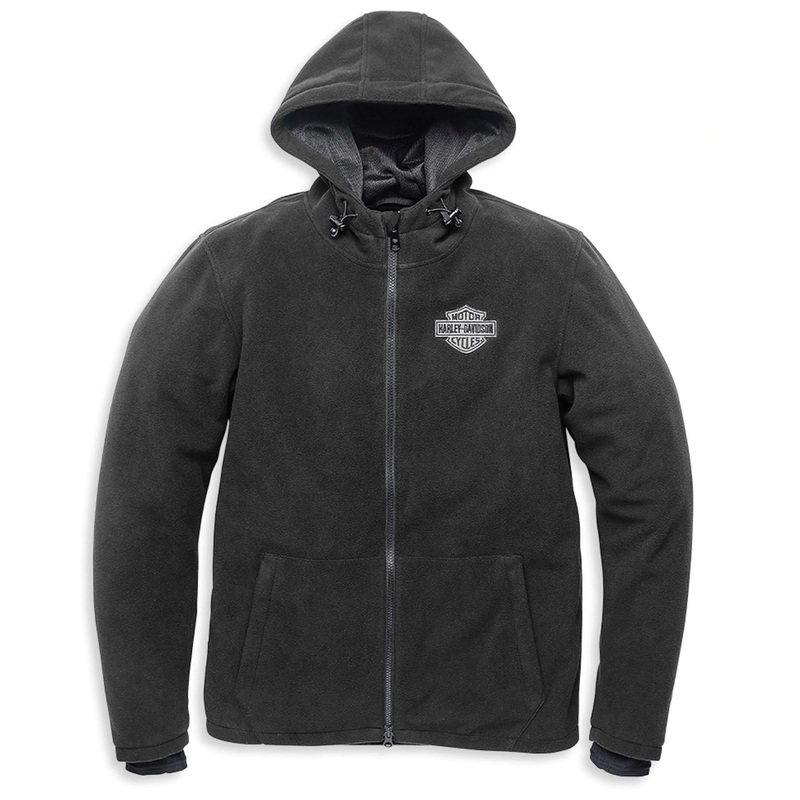 Elite Harley Davidson Mens Roadway II Waterproof Fleece Jacket