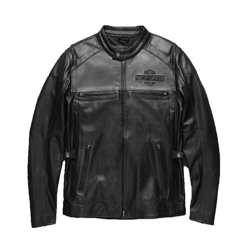 Elite Harley Davidson Votary Blocked Motorcycle Jackets