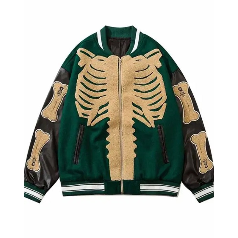 Elite Halloween Bones Harajuku Jacket