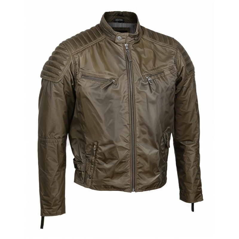 Elite Mens Antique Urban Washed Brown Motorcycle Jacket