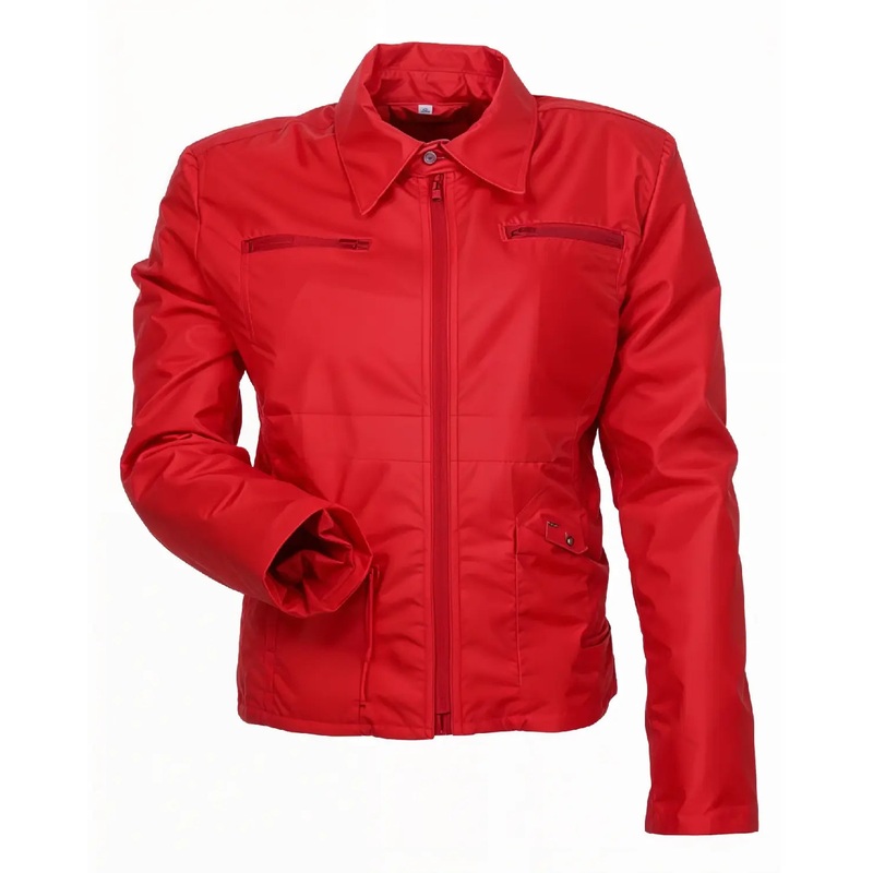 Elite Once Upon a Time Emma Swan Red Leather Jacket