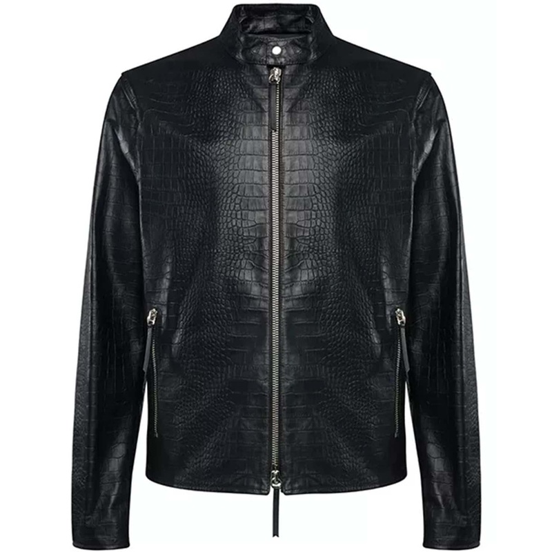 Elite Snake Print Jacket Mens