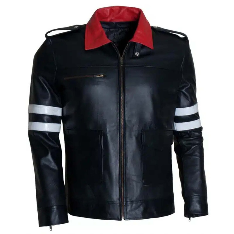 Elite Alex Mercer Prototype 2 Black Leather Jacket