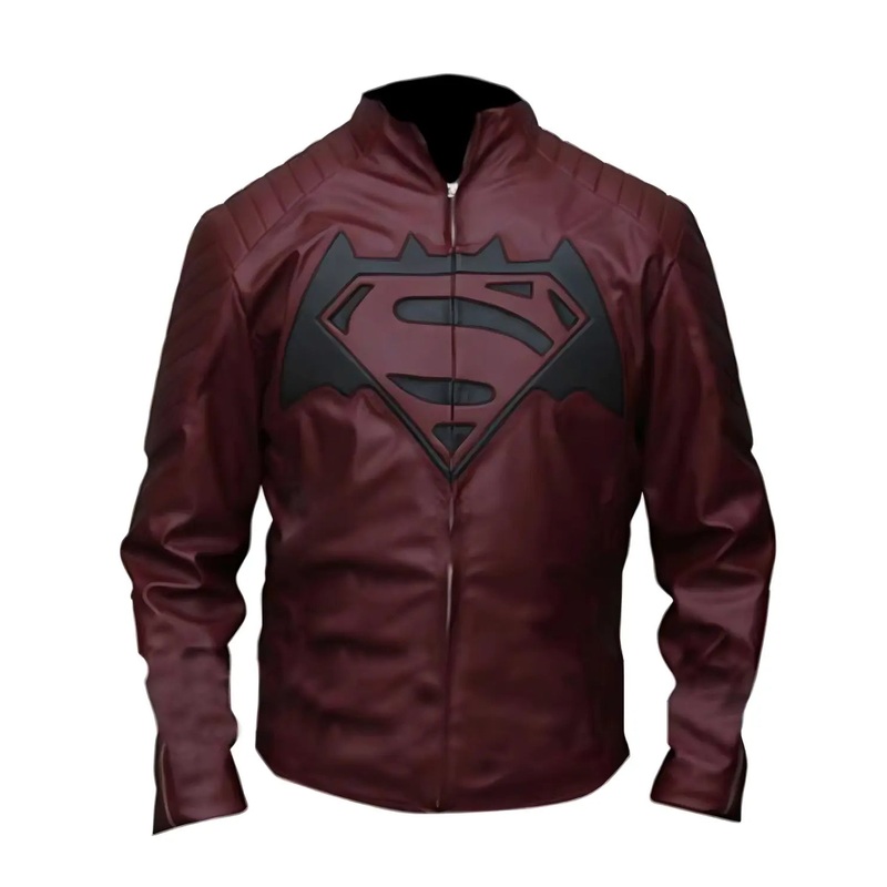 Elite Halloween Batman vs Superman Dawn Of Justice Leather Jacket