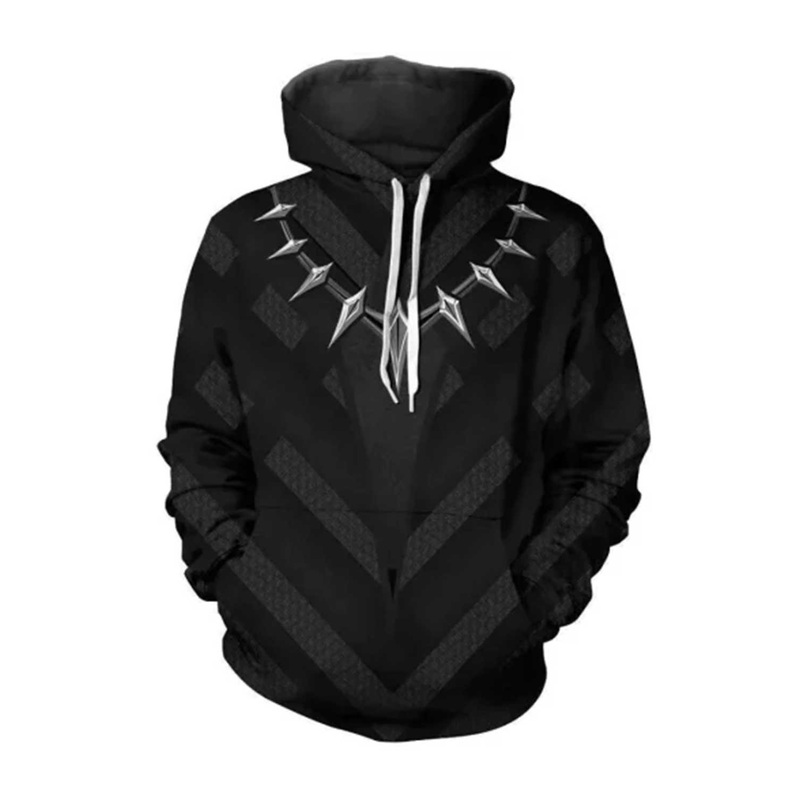 Elite Halloween Black Panther Wakanda Forever Hoodie