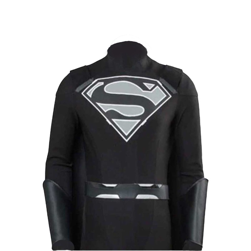 Elite Halloween Superman Suit Elseworld Black Jacket