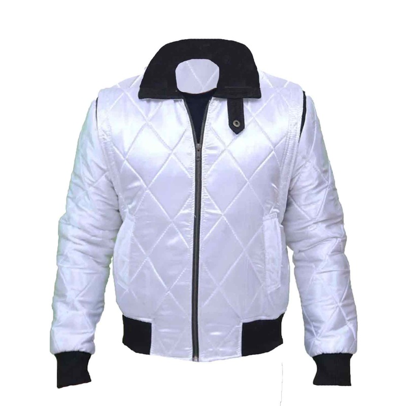Elite Drive Scorpion Ryan Gosling White Jacket