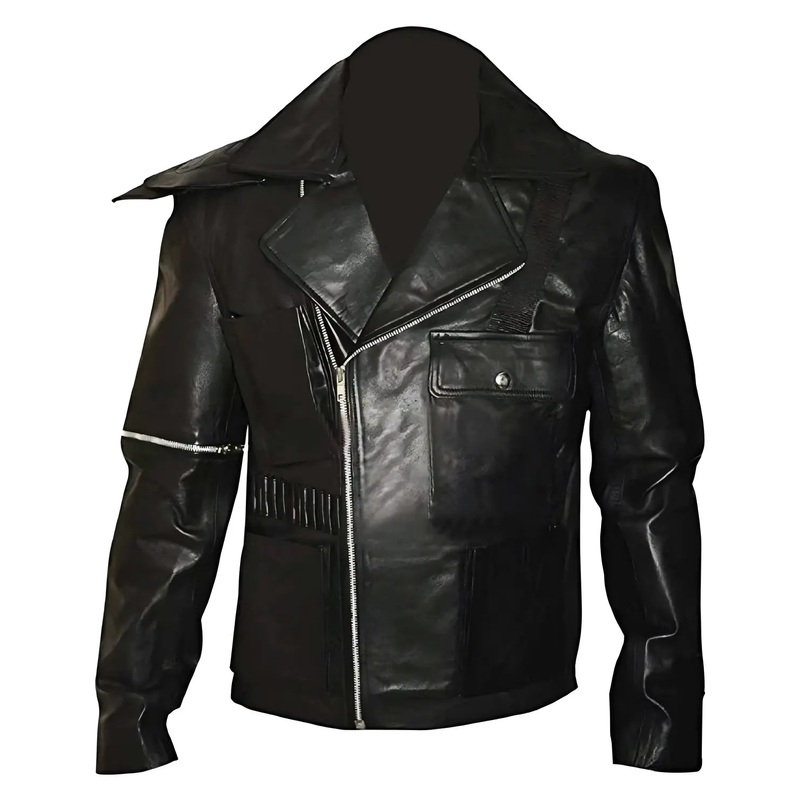 Elite Max Rockatansky Mad Max Fury Road Tom Hardy Black Leather Jacket