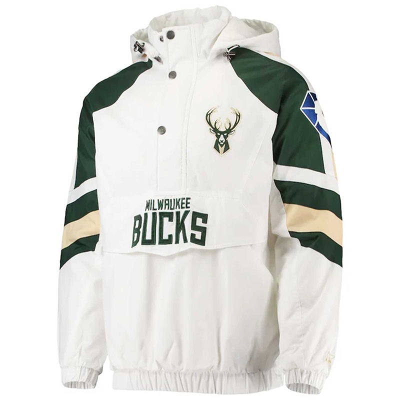 Elite Mens Milwaukee Bucks Jacket