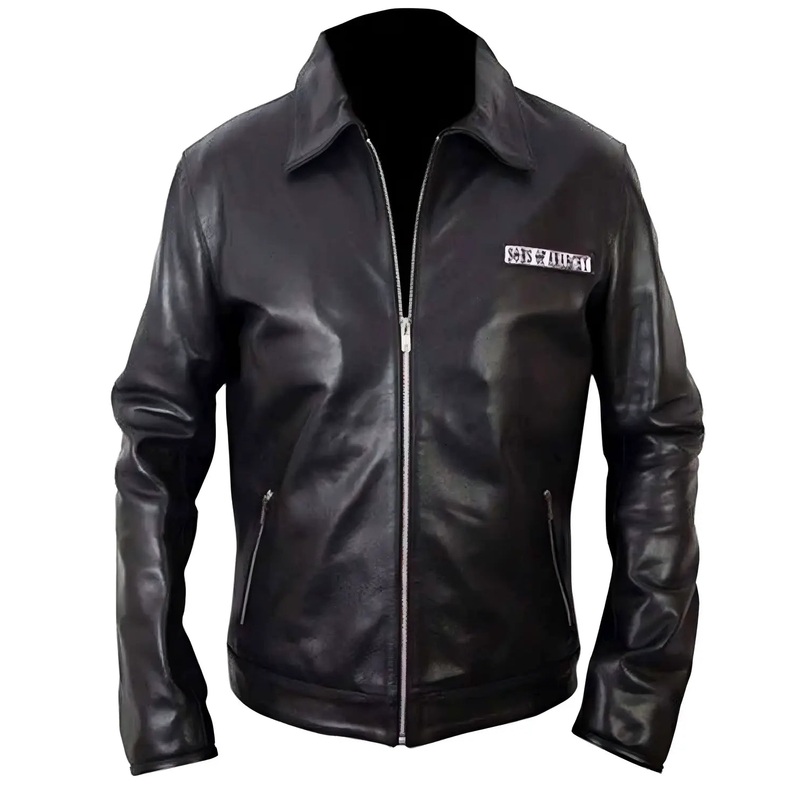 Elite SOA Sons Of Anarchy Black Leather Jacket