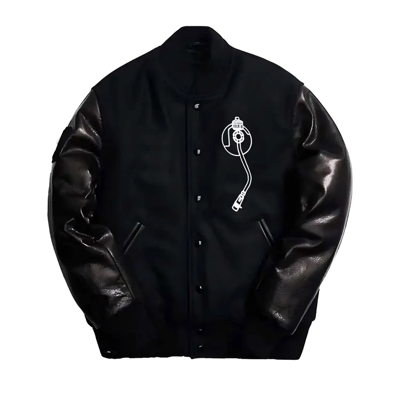 Elite Def Jam Black Varsity Jacket