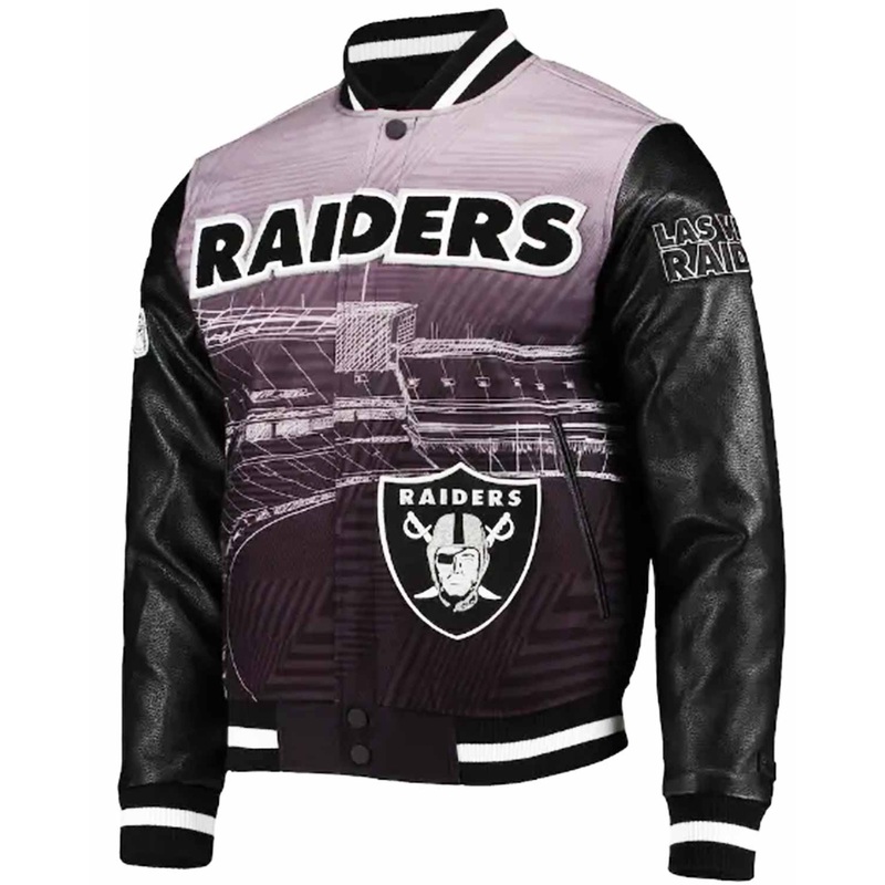 Elite Las Vegas Raiders Bomber Jacket