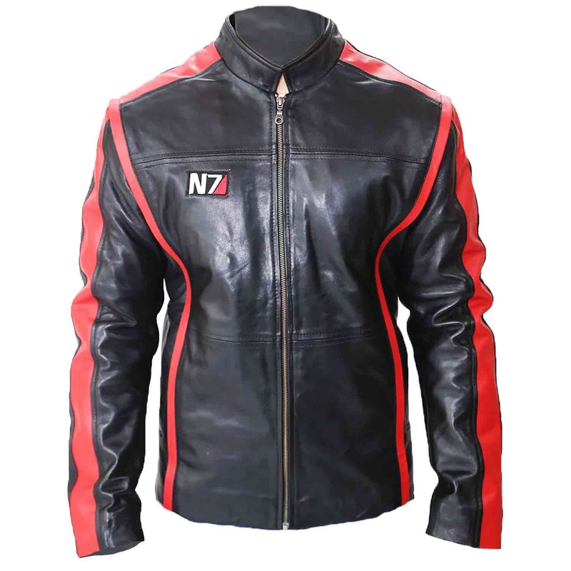 Elite N7 Mass Effect 3 Game Real Leather Jacket