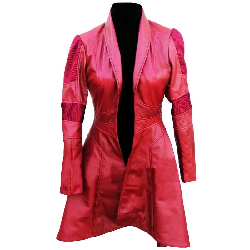 Elite Civil War Scarlet Witch Red Coat