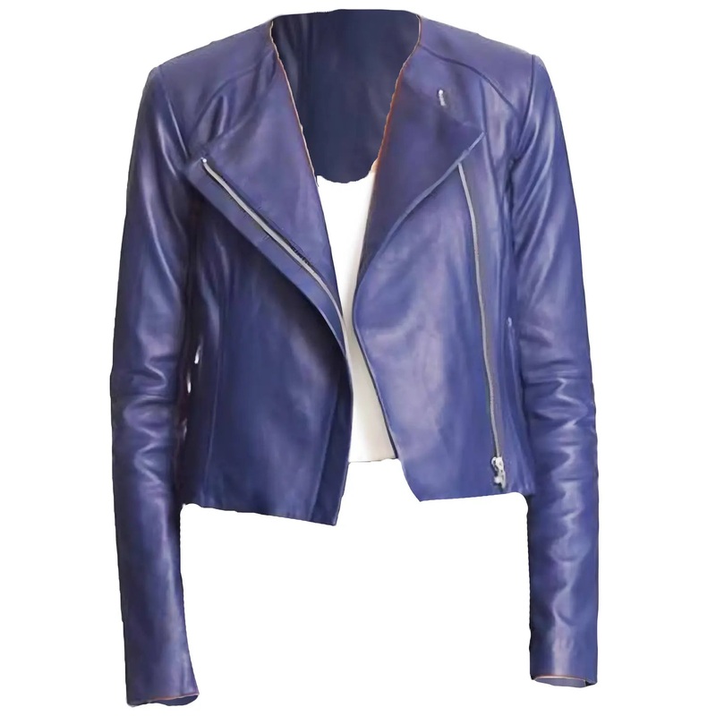 Elite Felicity Smoak Overwatch Arrow Blue Jacket