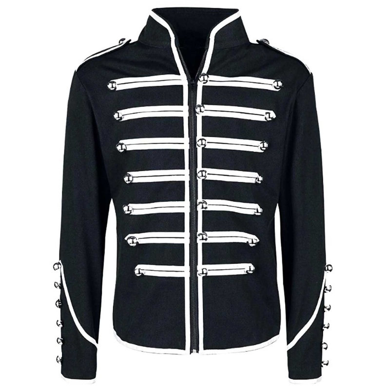 Elite My Chemical Romance Military Leather Jacket