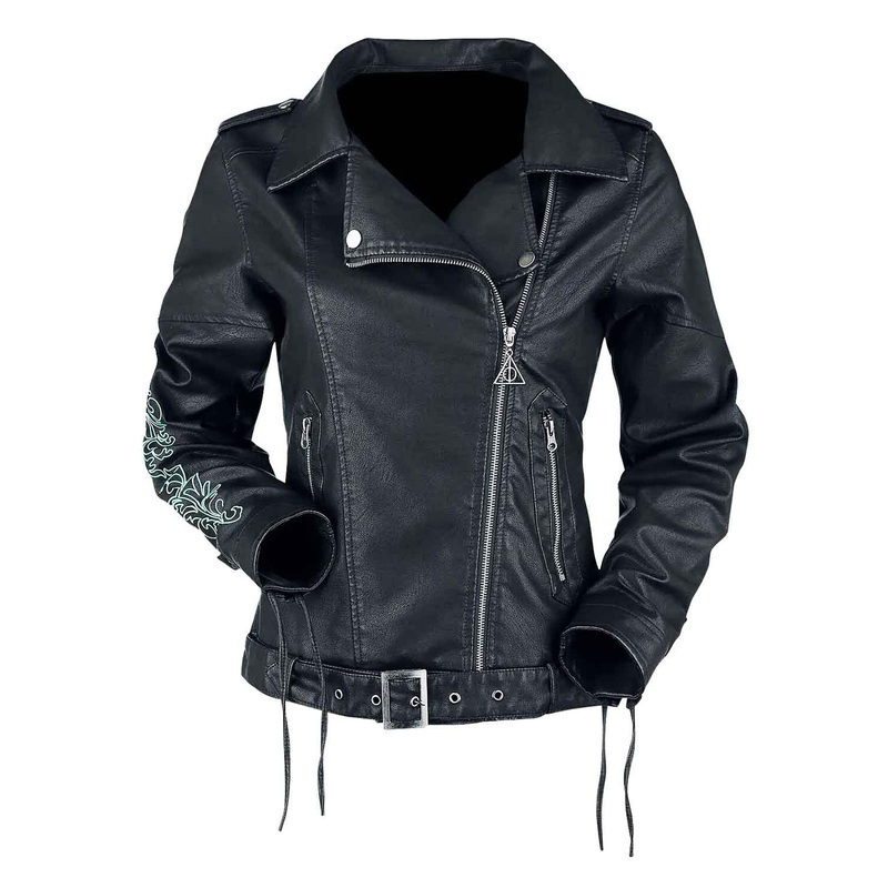Elite Death Eater Leather Biker Jacket