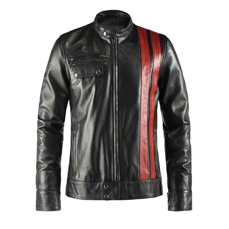 Elite Death Race Frankenstein Biker Leather Jacket