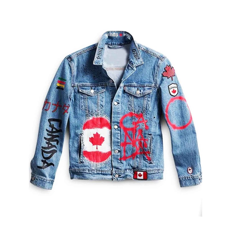 Elite Denim Olympic 2021 Canada Jacket