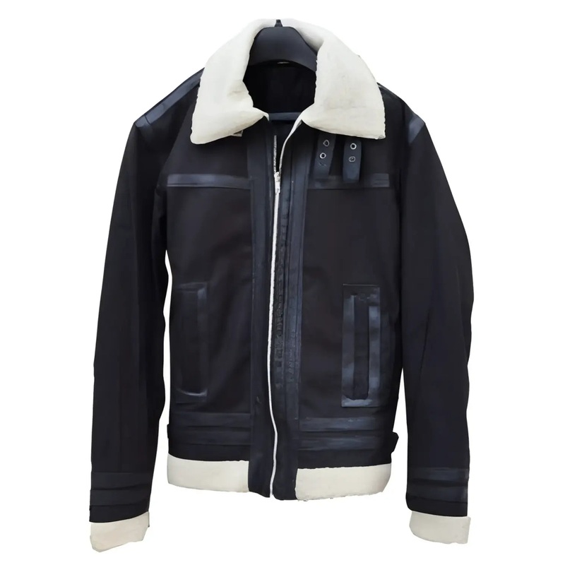 Elite Mens B3 Aviator Pilot Flying Bomber Leather Jacket