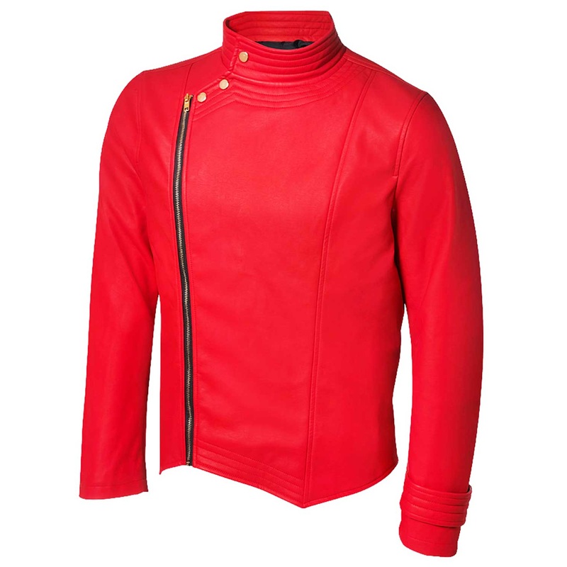 Elite Shinsuke Nakamura WWE Red Leather Jacket
