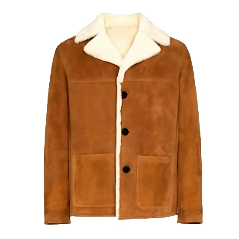Elite Himesh Patel Eleven Station Shearling Jacket