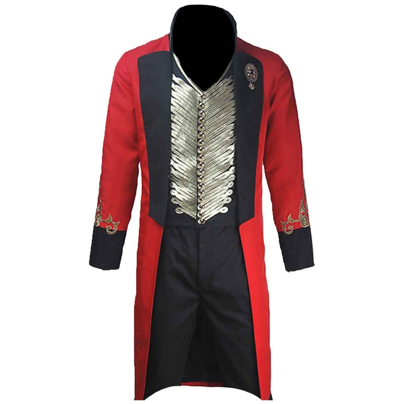 Elite Hugh Jackman The Greatest Showman Coat with Vest