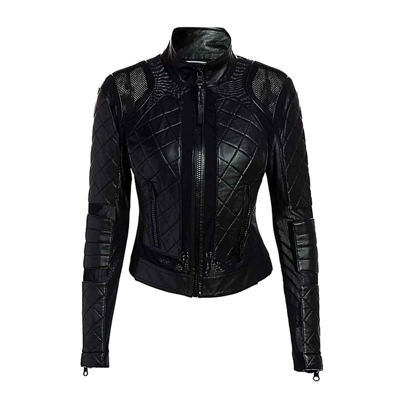 Elite Jada Pinkett Smith The Equalizer Moto Jacket