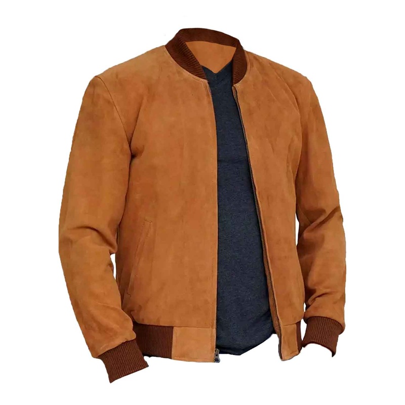 Elite Men’s Street Style Brown Slim Fit Jacket Outfit