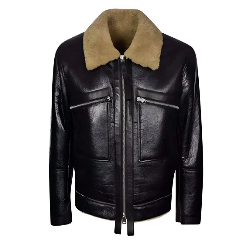 Elite Letter to you Bruce Springsteen Shearling Black Jacket