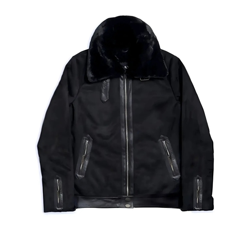 Elite Luther Ruth Wilson Black Suede Jacket