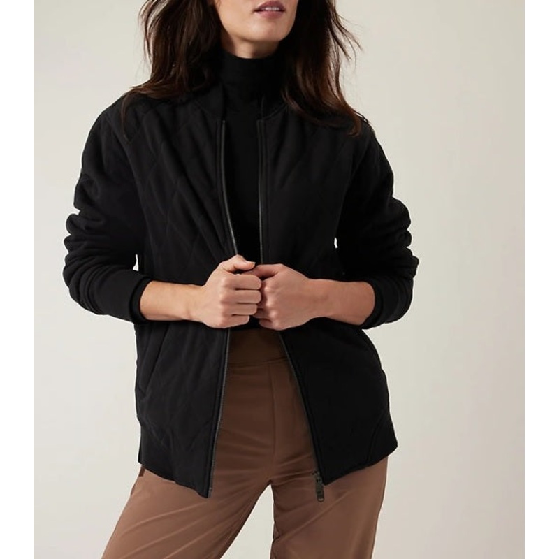 Women Retroplush Bomber Jacket