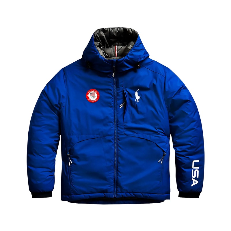 Elite Royal Blue Team USA Villagewear Hooded Jacket