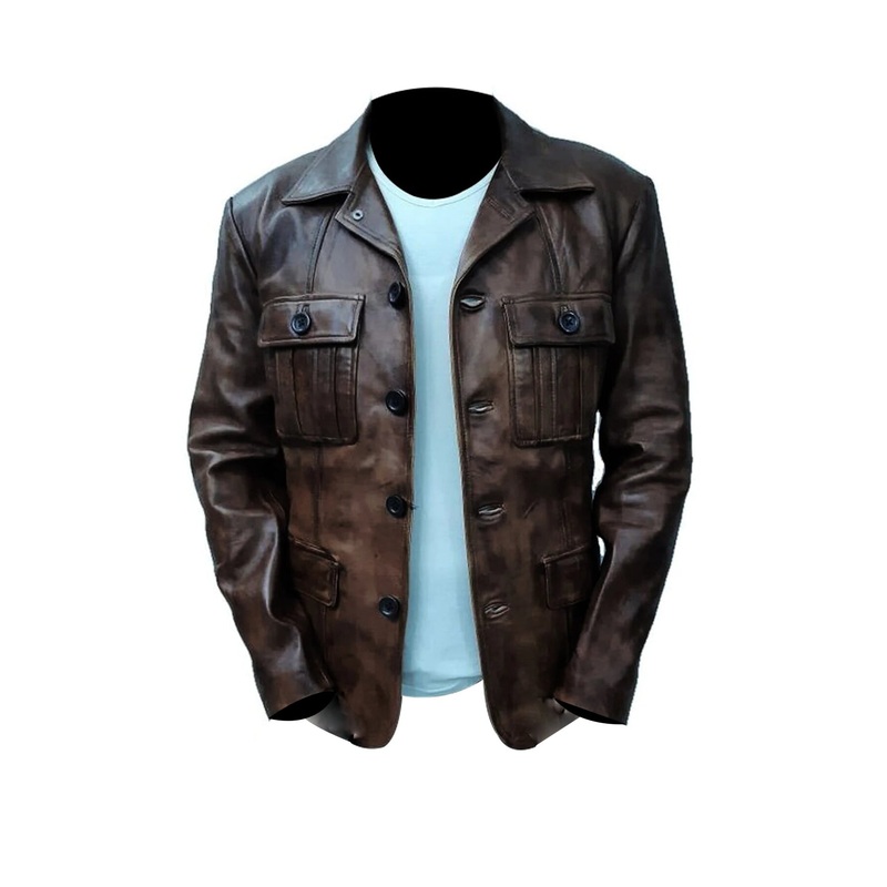 Elite Russell Adler Call of Duty Black Ops Leather Blazer