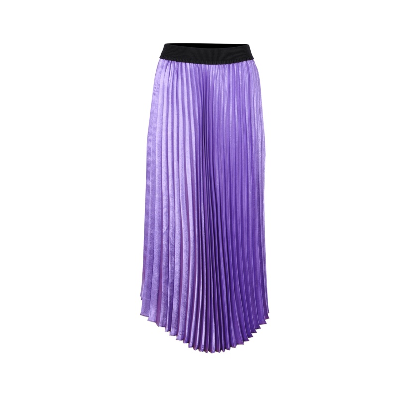 Tiger Lily Pleated Skirt Lilac