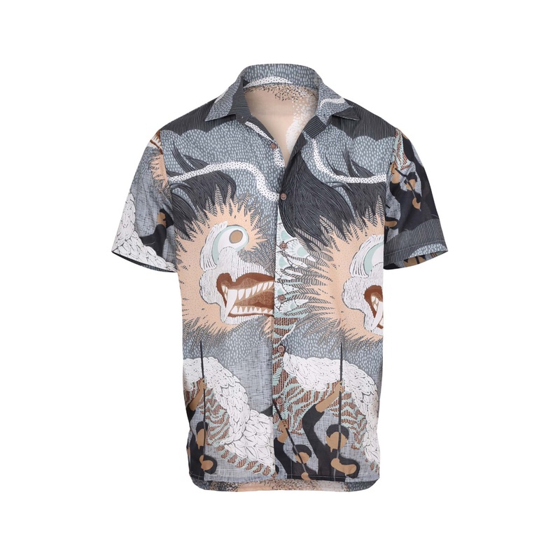 Festival Hawaiian Shirt Caramel