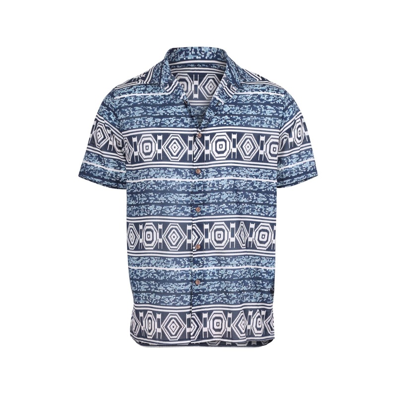 Radio Star Hawaiian Shirt Navy