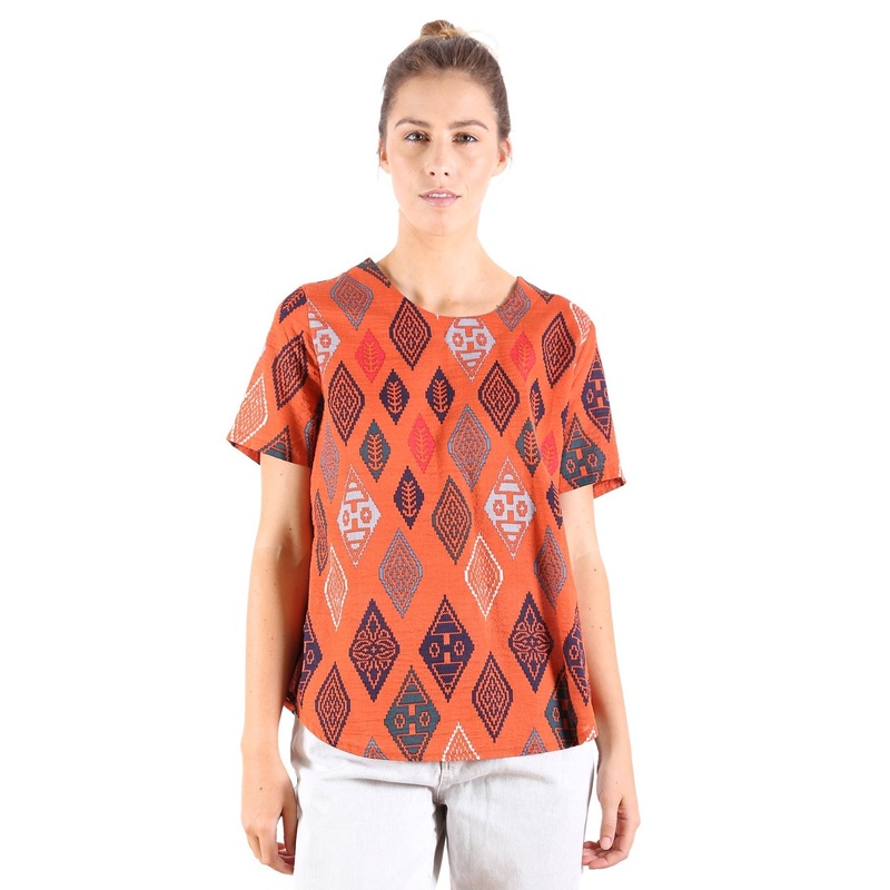 Maya Top Orange