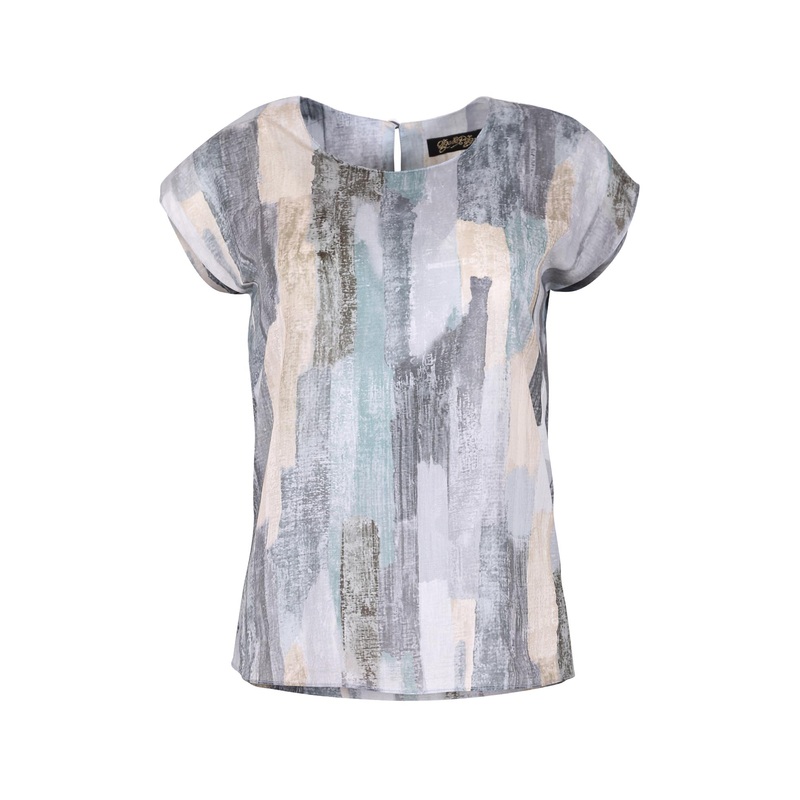 Providencia Tee Stone Grey in Cotton