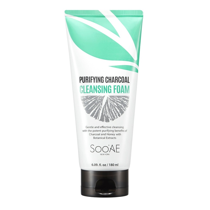 Sooae Purifying Charcoal Cleansing Foam 6.09oz/ 180ml