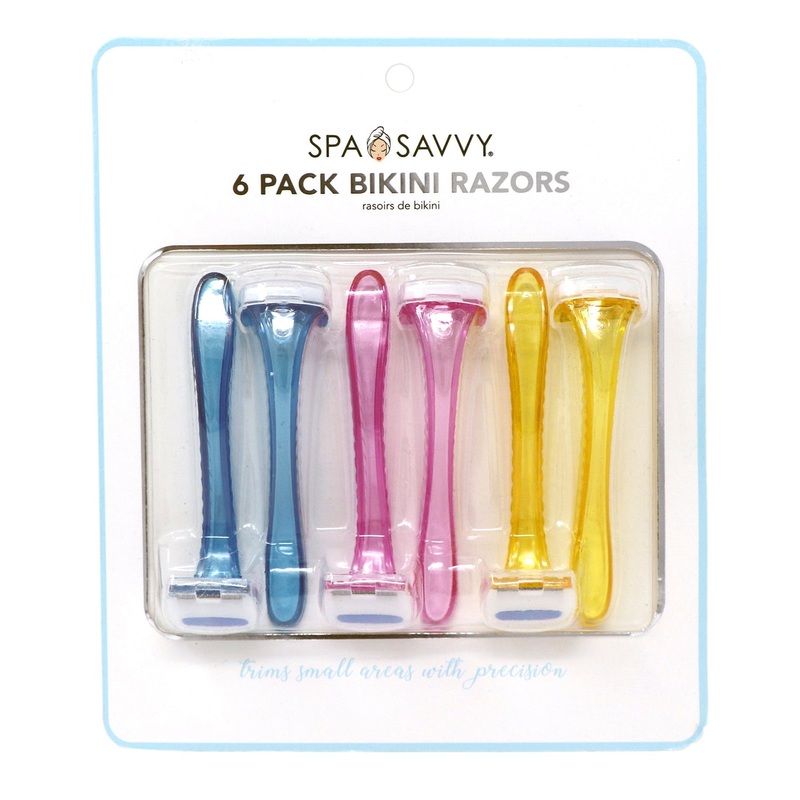 Spa Savvy Bikini Razors 6 Pack