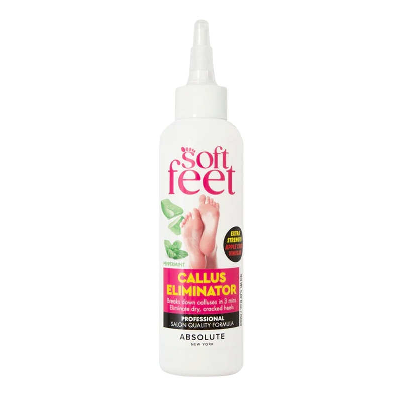 Absolute New York Soft Feet Callus Eliminator 5.07oz/150ml