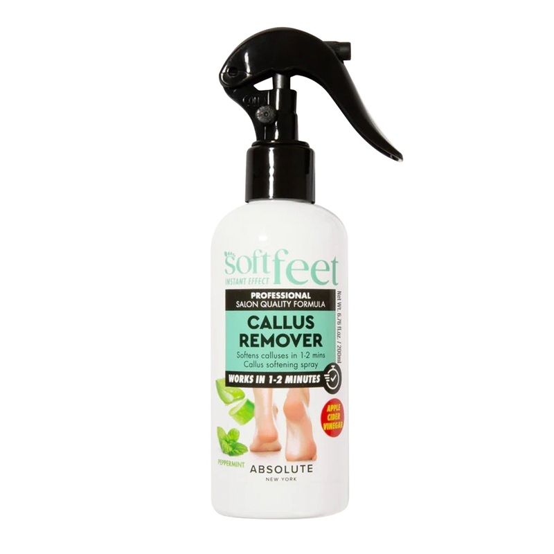 Absolute New York Soft Feet Callus Remover Spray 6.76oz/ 200ml