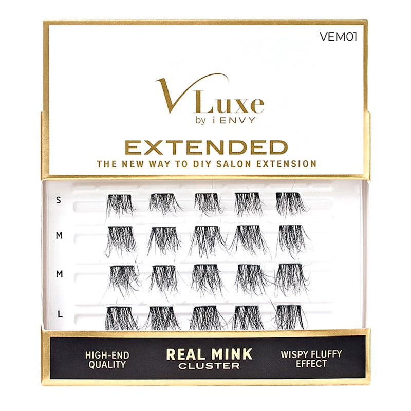 i Envy V-Luxe Extended Real Mink Cluster