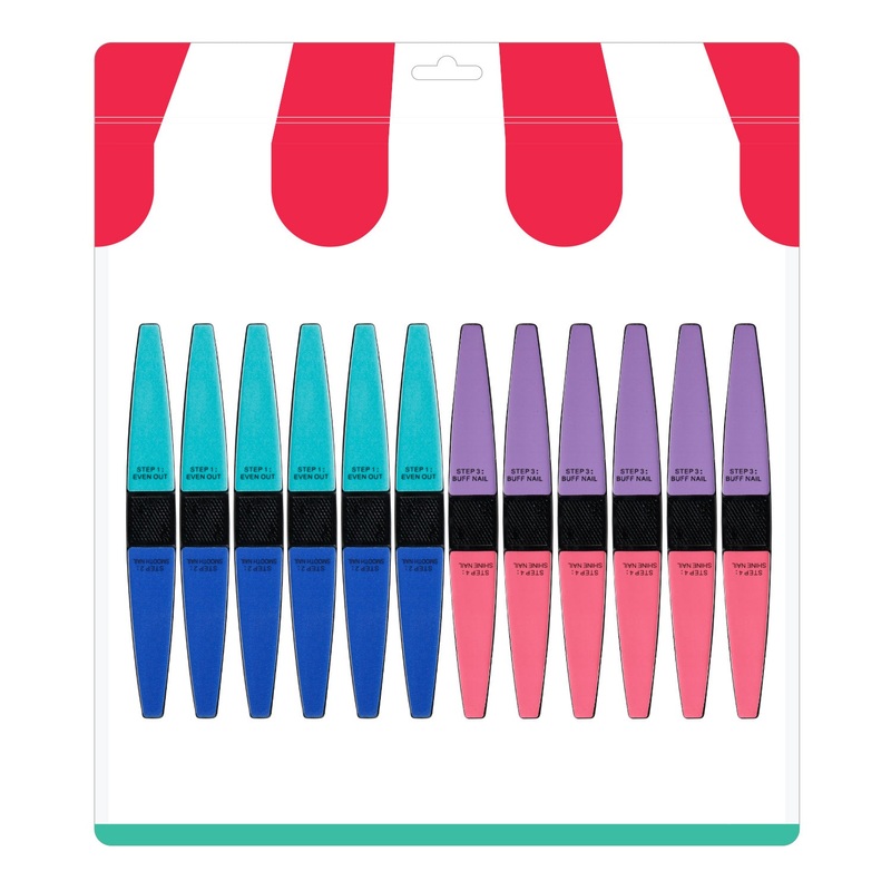 Studio 35 Beauty 4 Way Buffer – 12Pcs Set
